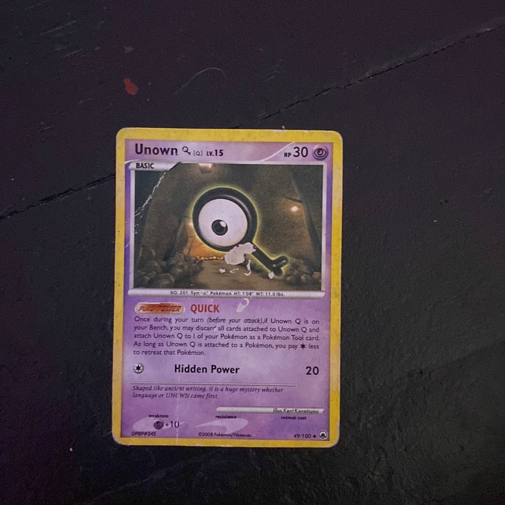 Pokémon card